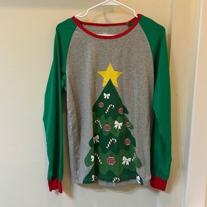 Christmas pajama shirt